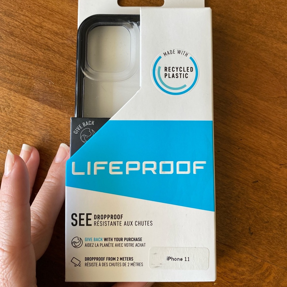 LifeProof (SEE dropproof) case for iPhone 11